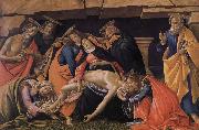 Sandro Botticelli Christ died Spain oil painting artist